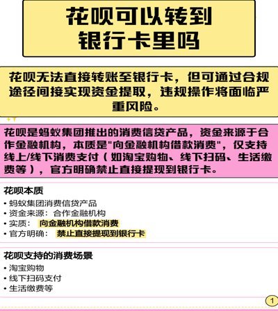 花呗提现到银行卡真的有利息吗？