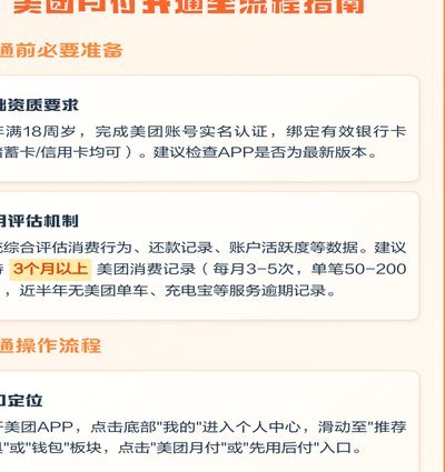 美团月付会有额外费用吗？