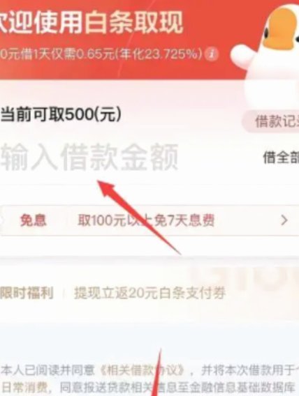 白条取出额度商家 取消了